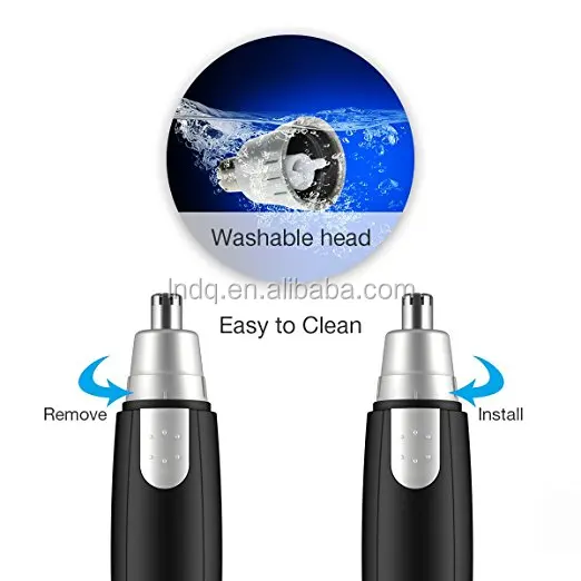 Battery section electric nose nose, nose hair cleaning tools