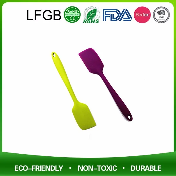BPA бесплатно Премиум силиконовый шпатель с гигиенической твердого покрытия