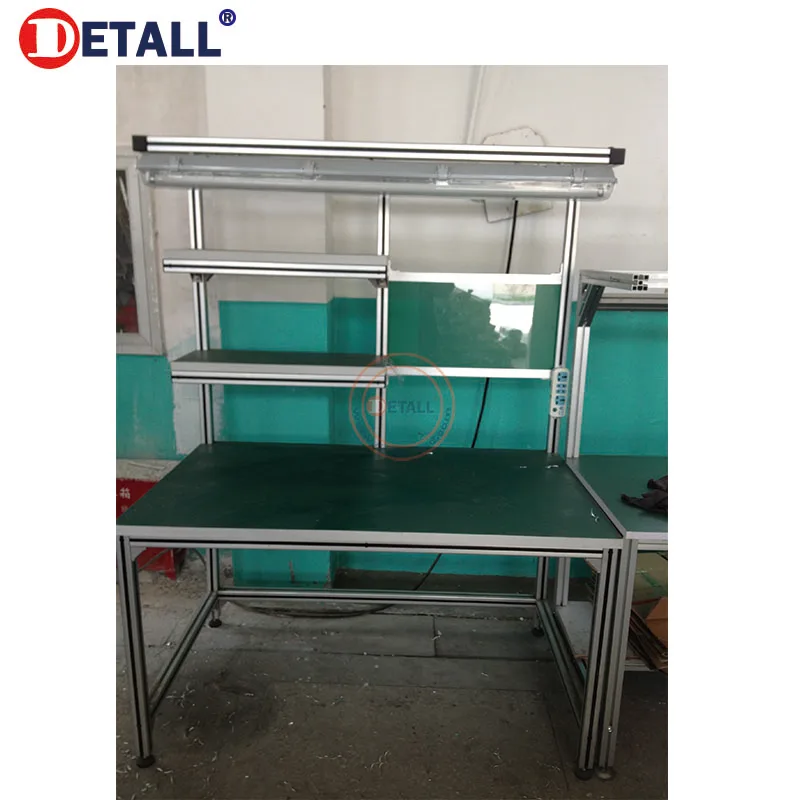 Detall Industrial aluminium work table