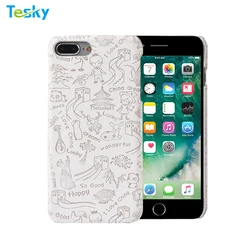 China Factory OEM Fashion PC Cell Phone Back Housing Case for iPhone 7 Plus