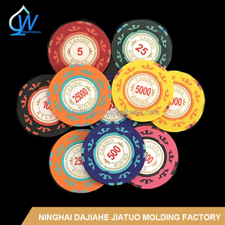 14g Casino Royal Clay Poker Chip