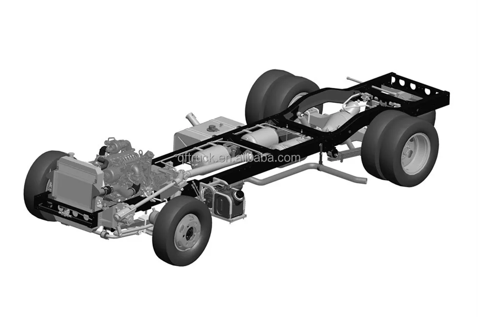 Dongfeng EQ6488KX5AC1 4x2 Bus Chassis 5 m diesel Front Engine