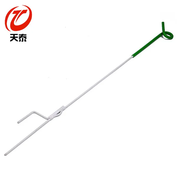 
farm fence products electric fence nail-in pigtail post for fencing wires 