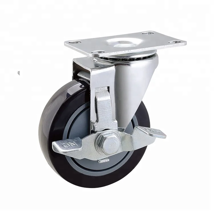 4inch Bed Leg Adjustable Furniture Swivel Caster Wheel