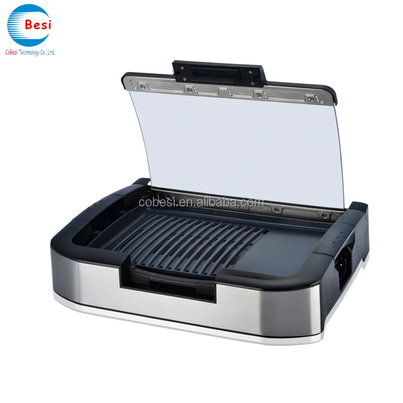 Auto-clip lock grill maker sandwich maker