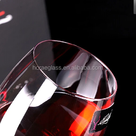 Wholesale personalized goblet bohemia crystal wine glass with excellent material