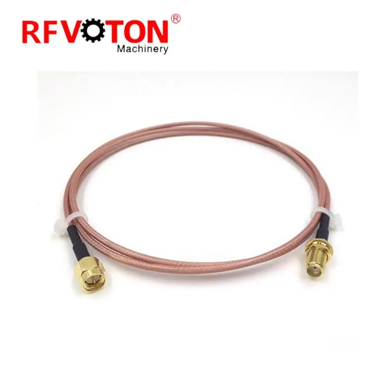 Sma штекер прямо к sma разъем прямой для rg316 косичку джемпер расширением антенный кабель с разъемами