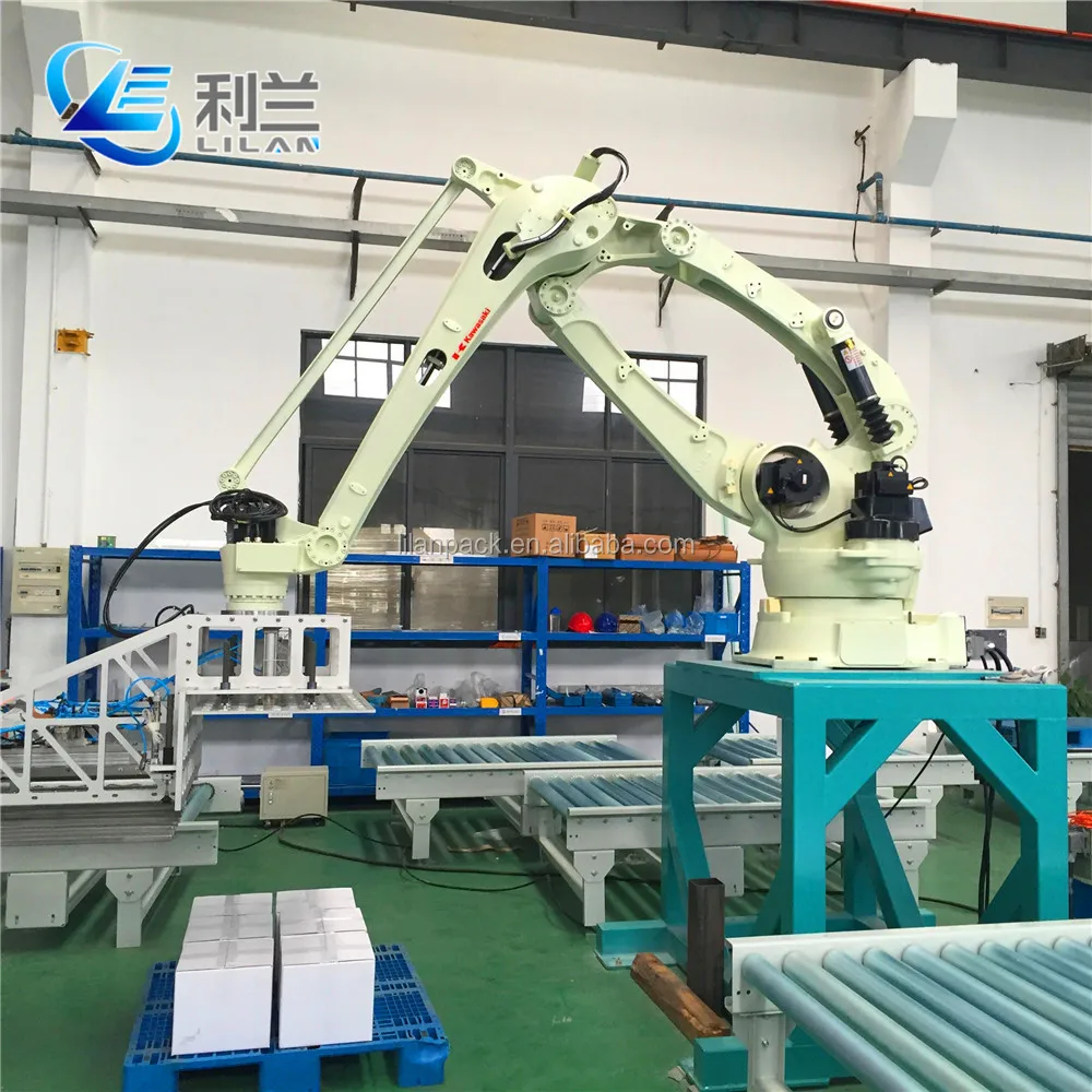 Робот поддон, штабелеукладчик для коробки и бутылки пакеты