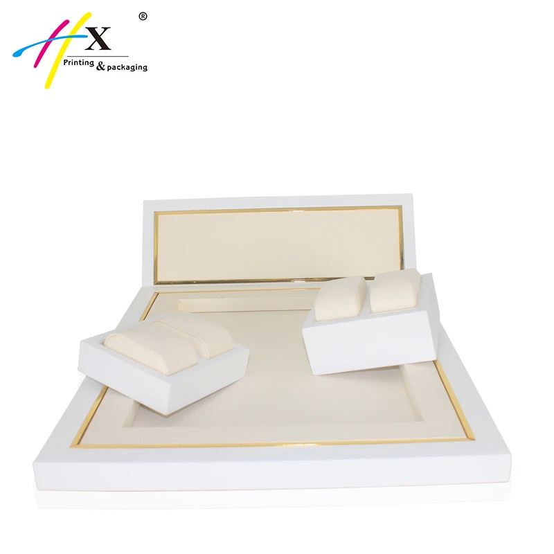 specialist shop counter display wood watch display with brand logo