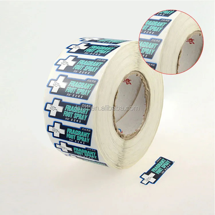 
 Бумажные наклейки, печатные наклейки, пользовательские штампованные водонепроницаемые бумажные этикетки  