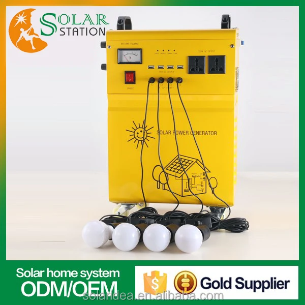 High quality use new technology small mini portable products 220v solar generator for home