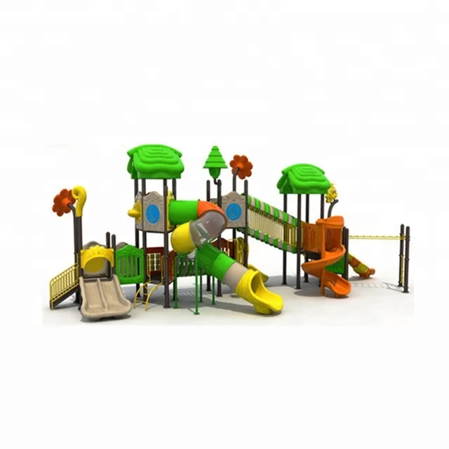 Custom Outdoor Children Playground Slides Amusement Park Plastic for Kids 1 Set Parque De Atraccion De Plastico Para Bb Tongyao