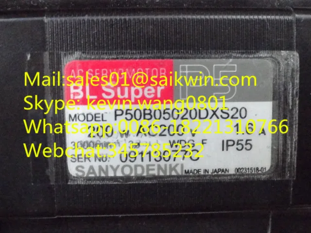 
Real Picture for AC Servo Motor Driver Amplifier P50B05020DXS20 