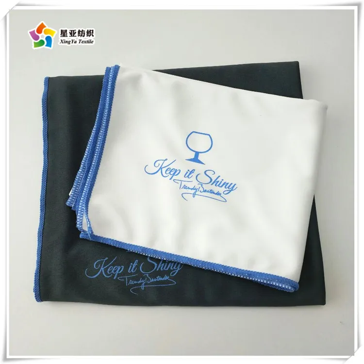 Wholesale High Quality Multi-Purpose Personalized Microfiber Wiping The Wine Glass Cloth
