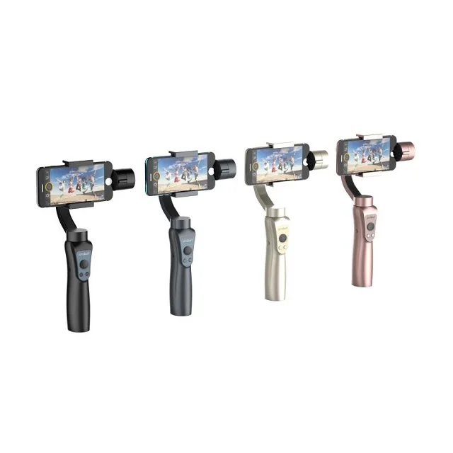 christmas promotion gift hot selling 3-axis stabilizer handheld phone gimbal
