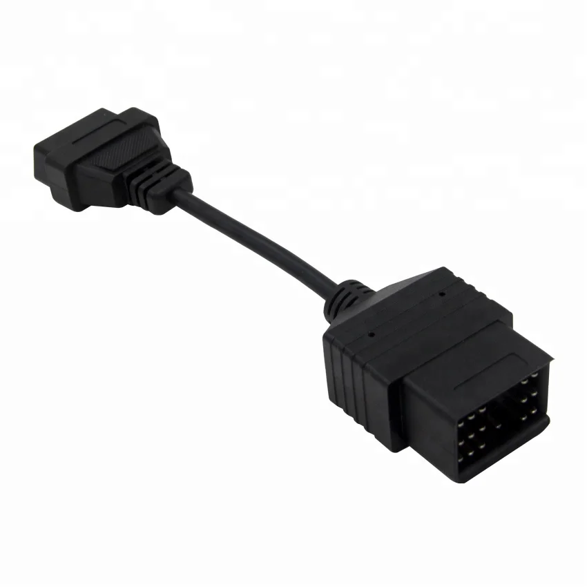 Wholesale Price 17pin Connector obd Cable to Cable OBD2 16pin Adapter for TOYOTA