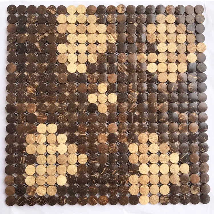 Mosaic Art / Coconut Shell Mosaic for Wall Tile