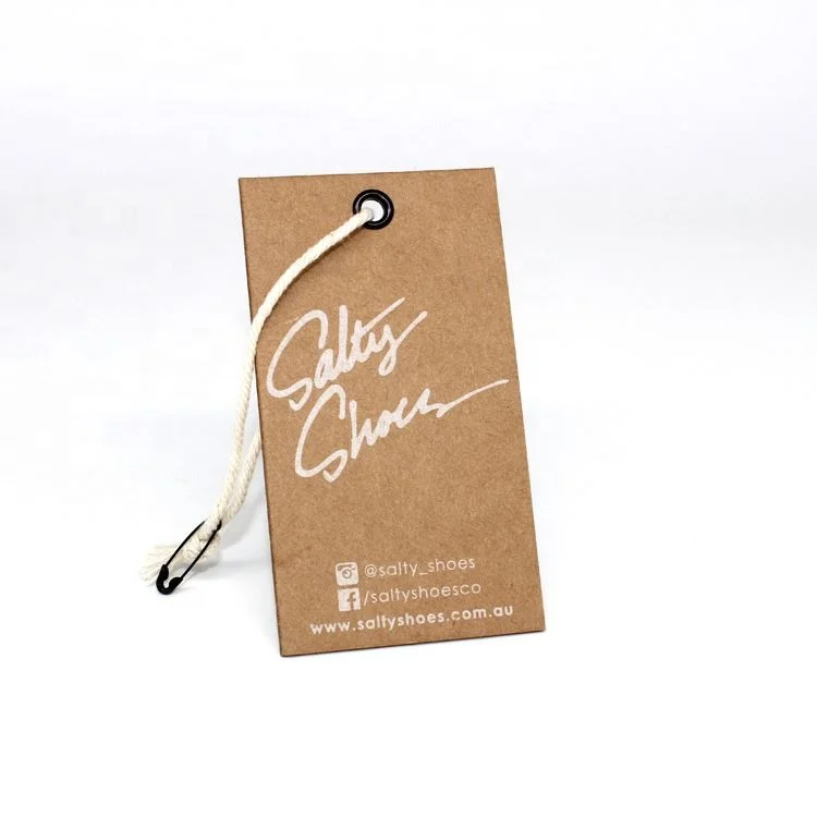 Qingdao vintage hang tag, kraft swing tag, antique style tags