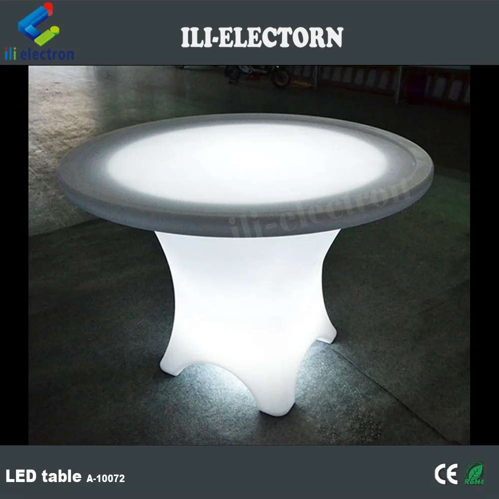 electronic poker table led bar furniture glowing table LED furniture table
