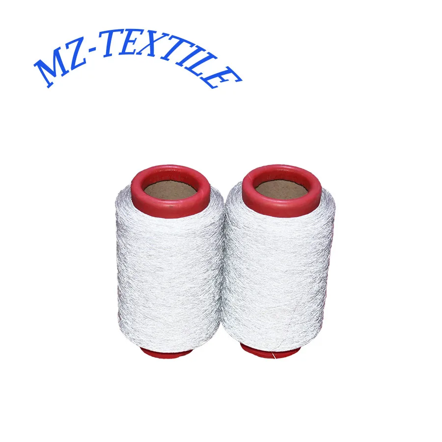 iridescent reflective yarndouble side high visible glow in the dark reflective sewing knitted wool knitting polyester reflective