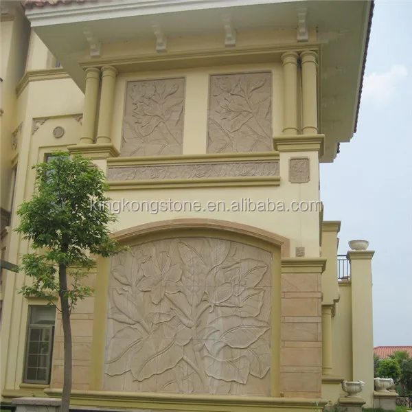 
Hot sale yellow wooden sandstone for interior 