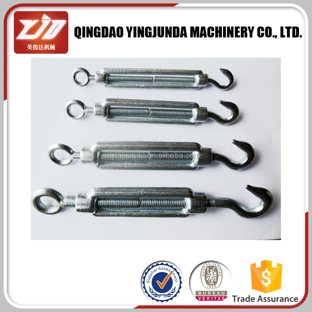 Hydraulic Turnbuckle Wire Rope Swage Stud Stainless Steel Stamping Turnbuckle
