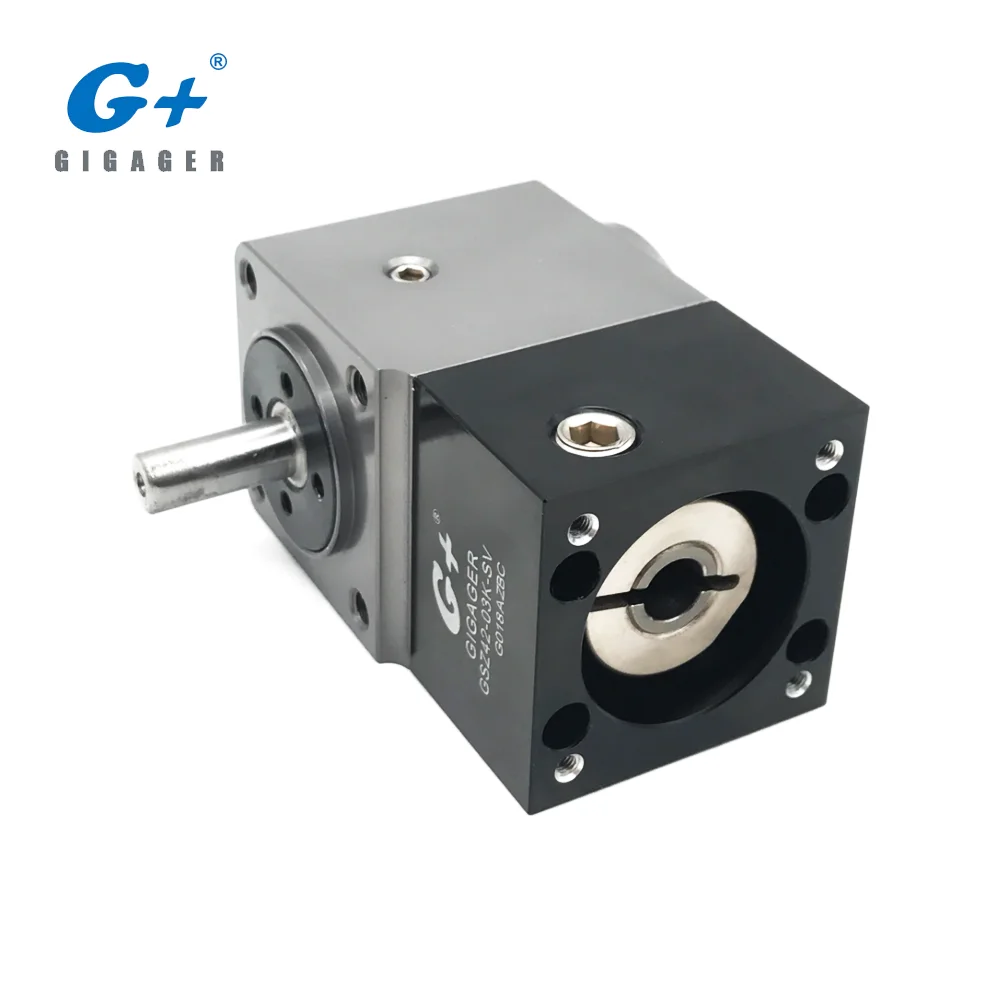 For 3D Printer GSZ42-03K-SV  90 degree gearbox Hollow Speed Reducer High Precision Servo Motor  right angle gearbox
