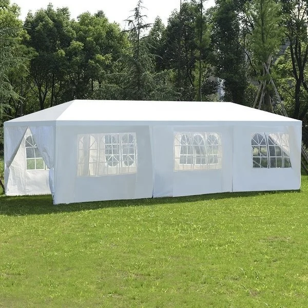 Easy up steel pole  3*6m PE sidewalls outdoor tent