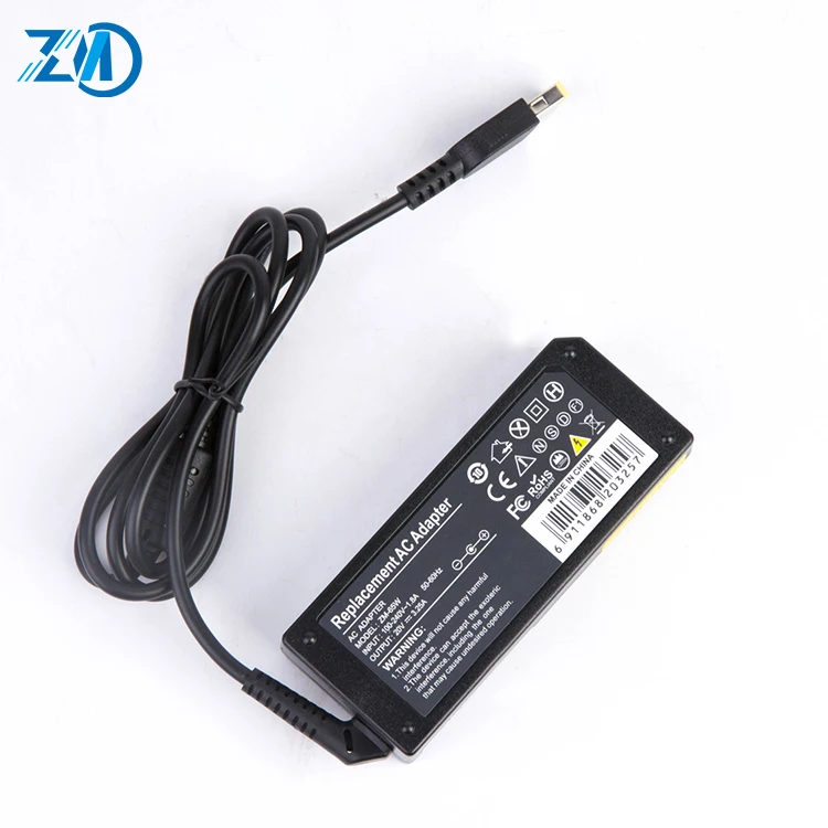 65 Вт 20 В 3.25A USB ноутбука питания cargador Для Ноутбук lenovo yoga dc разъем питания зарядное