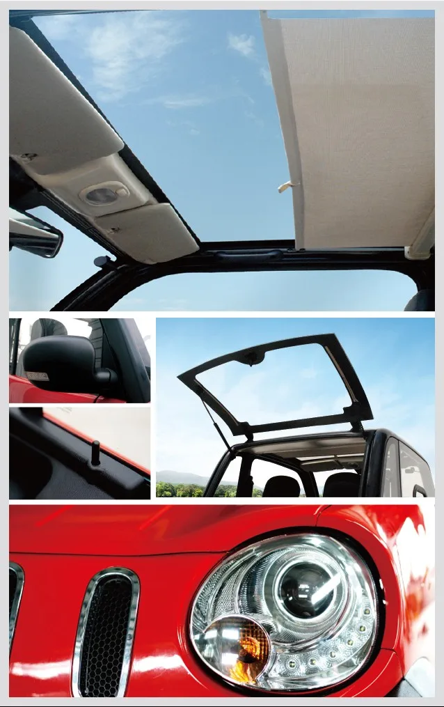 EEC L7e Electric small cars left hand drive two seater cheap from China