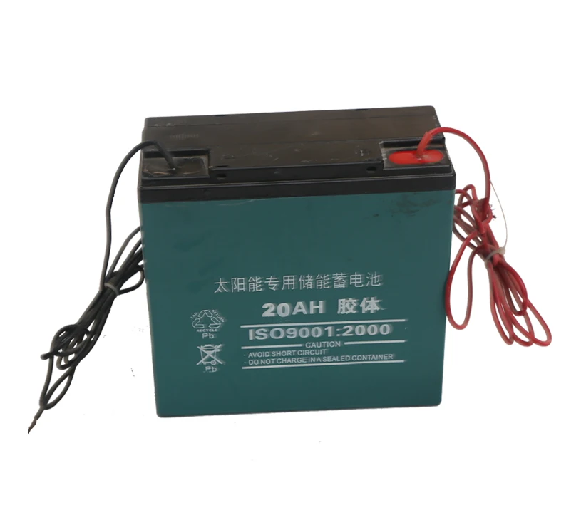 Для хранения 12В Солнечная батарея бесплатная герметичный белого и синего цветов Ce по ограничению на использование опасных материалов в производстве Iso 180*76*170 мм 20AH для негераторов солнечной энергии системы Yd-12v20ah 6,43 кг YD
