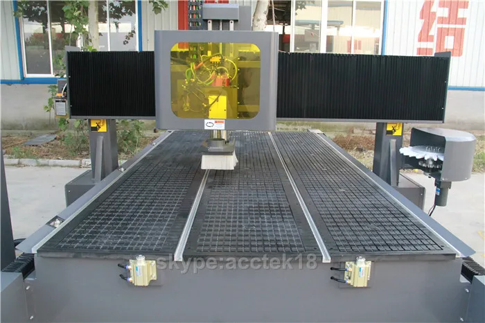 Taiwan Syntec 6MB ATC controller cnc wood wodking cutting machine 3D embrossment cnc etched router machine for door bed