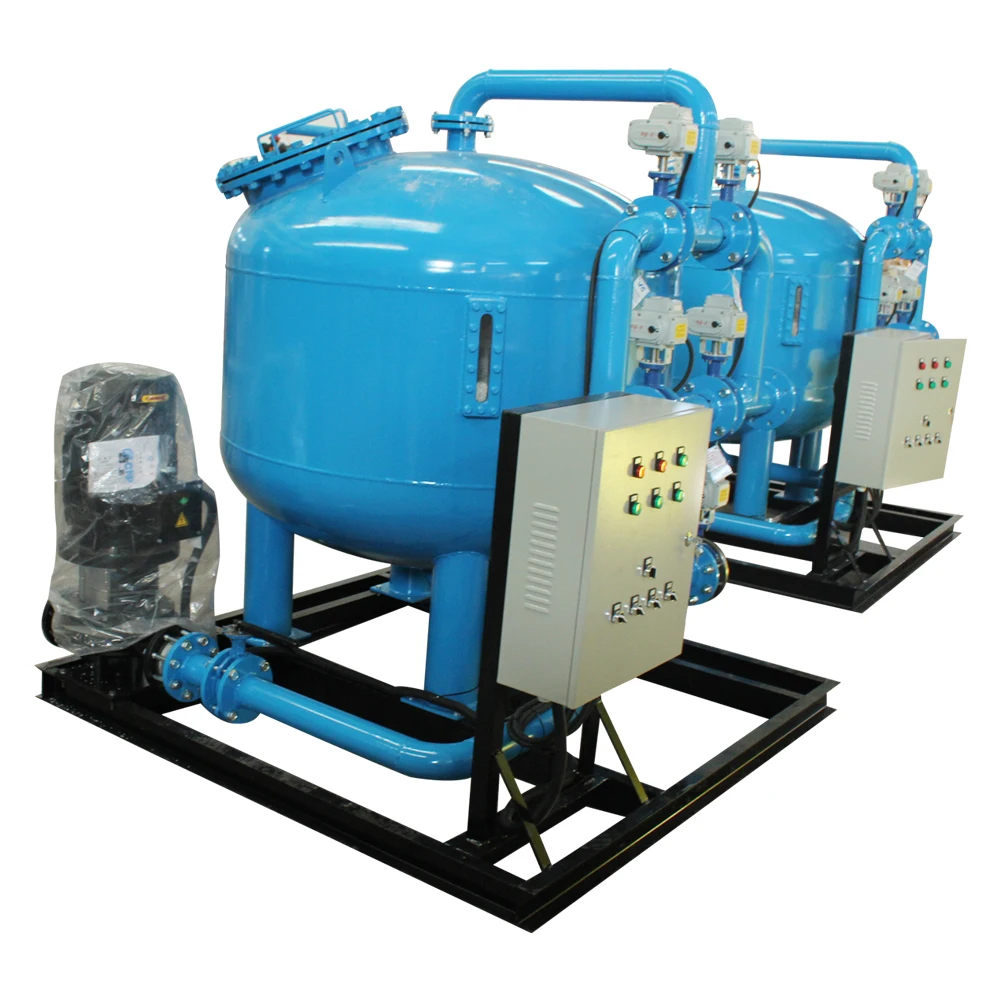 Cooling Tower Water Treatment Dia1.6m Rapid Sand Filter  system to remove solid particles and water turbidity
