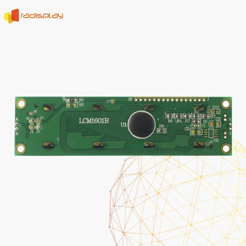 COB STN Character Lcd Module 1601 With Led Backlight