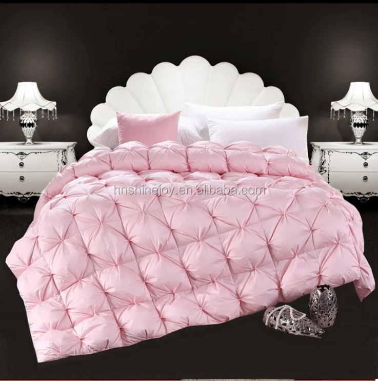 
 Роскошные двойной размер 5 звездочный отель пуховое одеяло/пуховое одеяло с гусиным пухом пуховое одеяло  