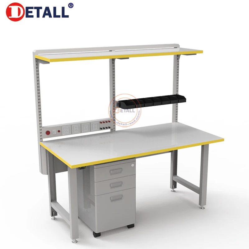 Detall Industrial factory workbench tool chest