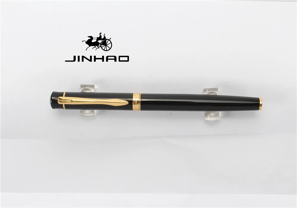 2019 Jinhao классическая черная Роскошная металлическая роликовая