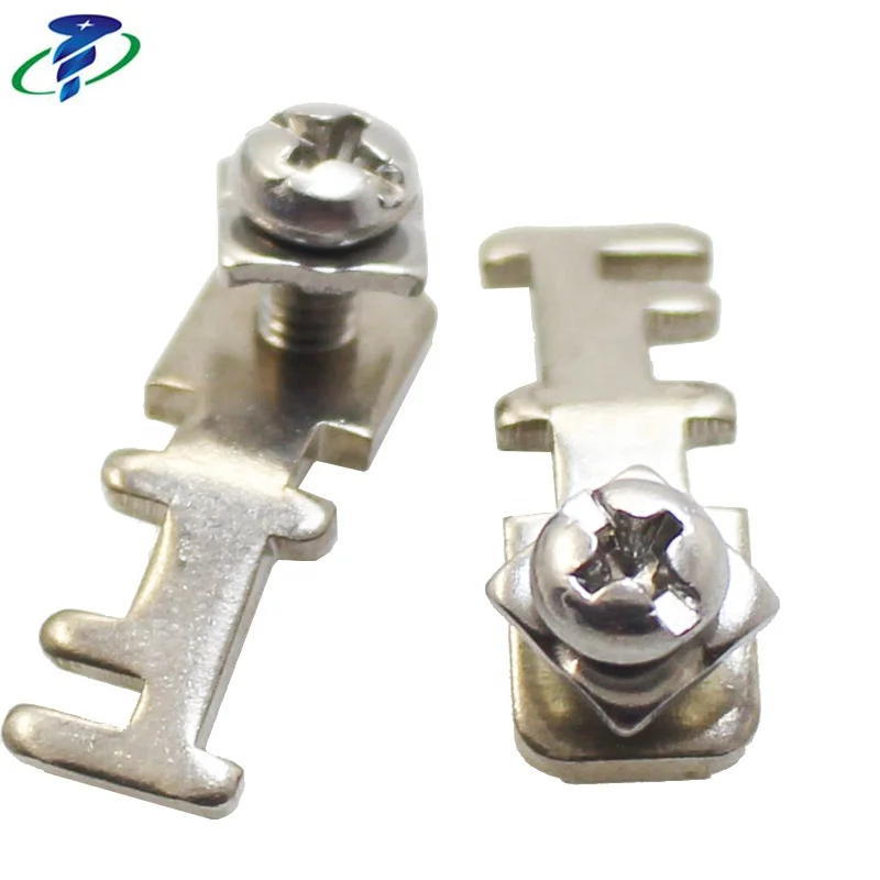 Low Votalge Plain Wire Connect Screw With Washer For Electric Equipment