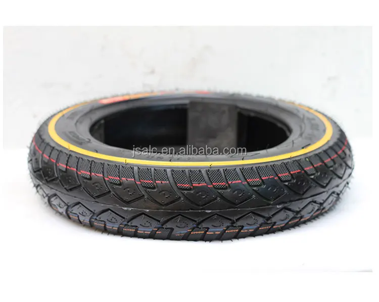 3.00-10 S005 Wholesale Price yellow side wall tire SCOOTER MOTORCYCLE TIRE Tubeless chinese tire brand hilo price