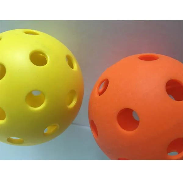 
2019 new sports durable 40 hole outdoor indoor pickleball 