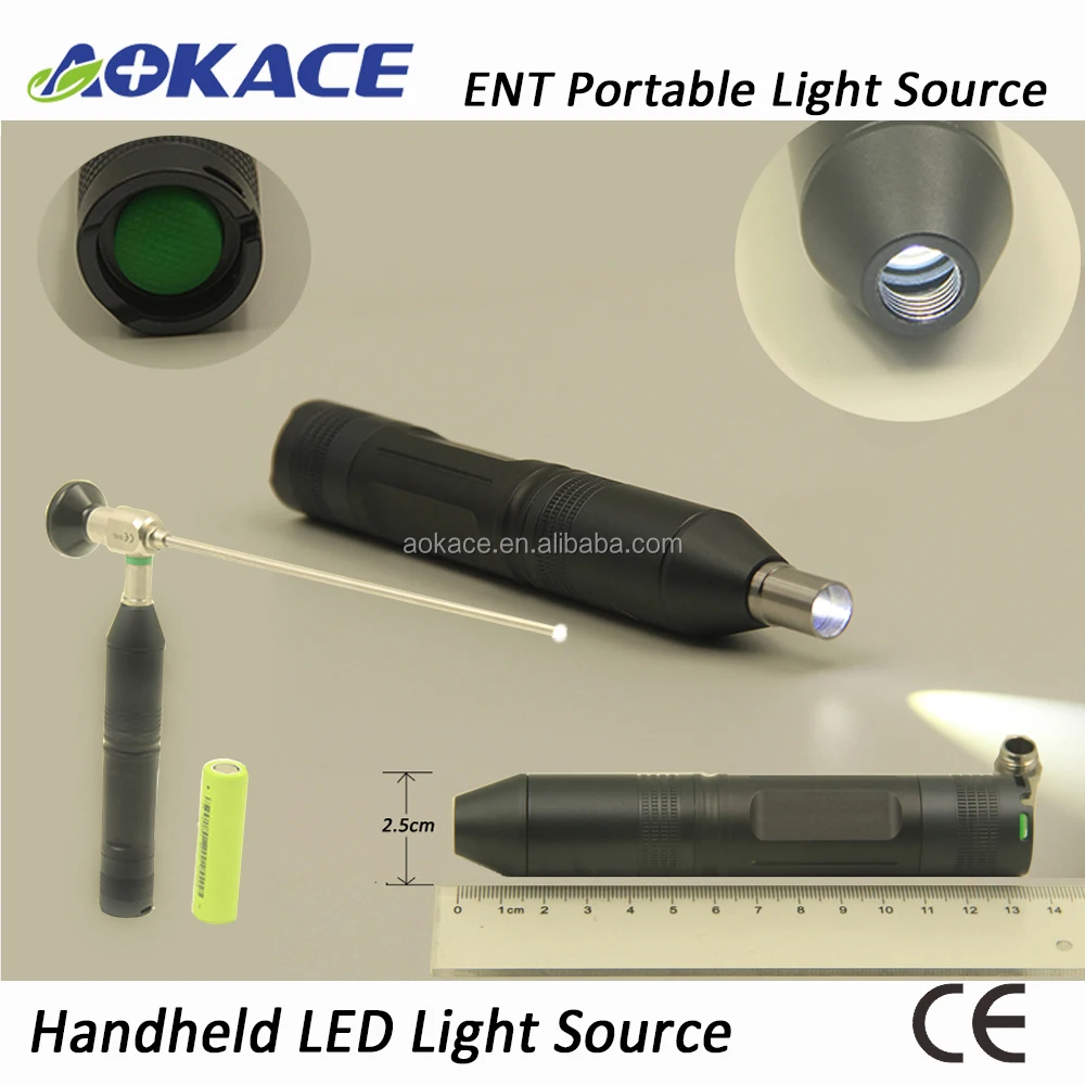 Handheld medical devices medical handheld light source for endoscope/portable endoscope led light source