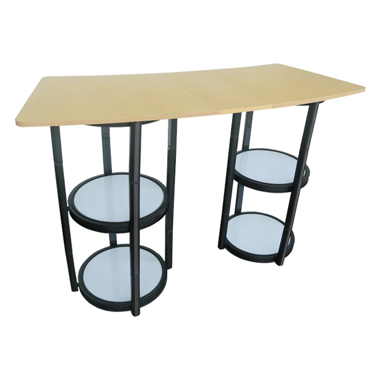 New Style Outdoor Twister Tower Display Counter Metal and Aluminium Trade Show Exhibition Stand for Advertising