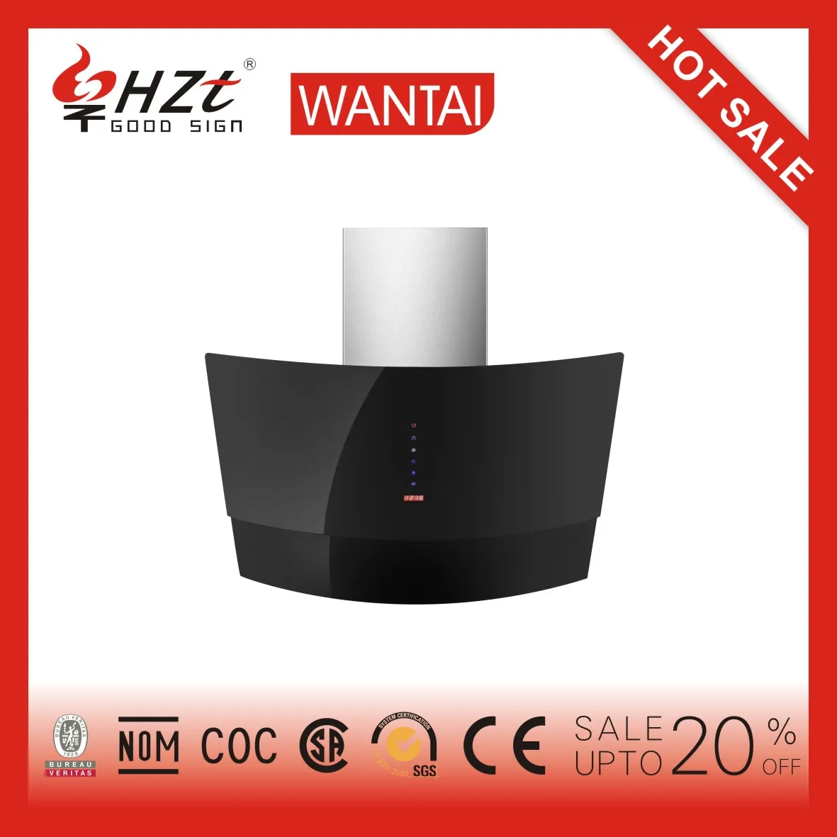 popular Kitchen Range Hood With touch