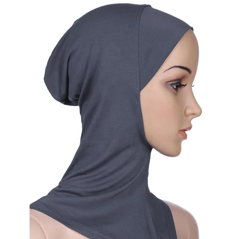 Wholesale Women Modal Tuban Cap Mix Color Stretch Adjustable Headdress Cotton Muslim Accessory HM201