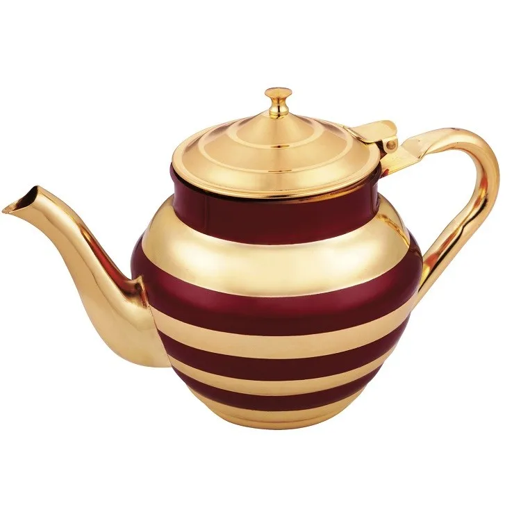 2021 hot sell  Stainless Steel Tea Kettle arabia teapot Chinese teapot set