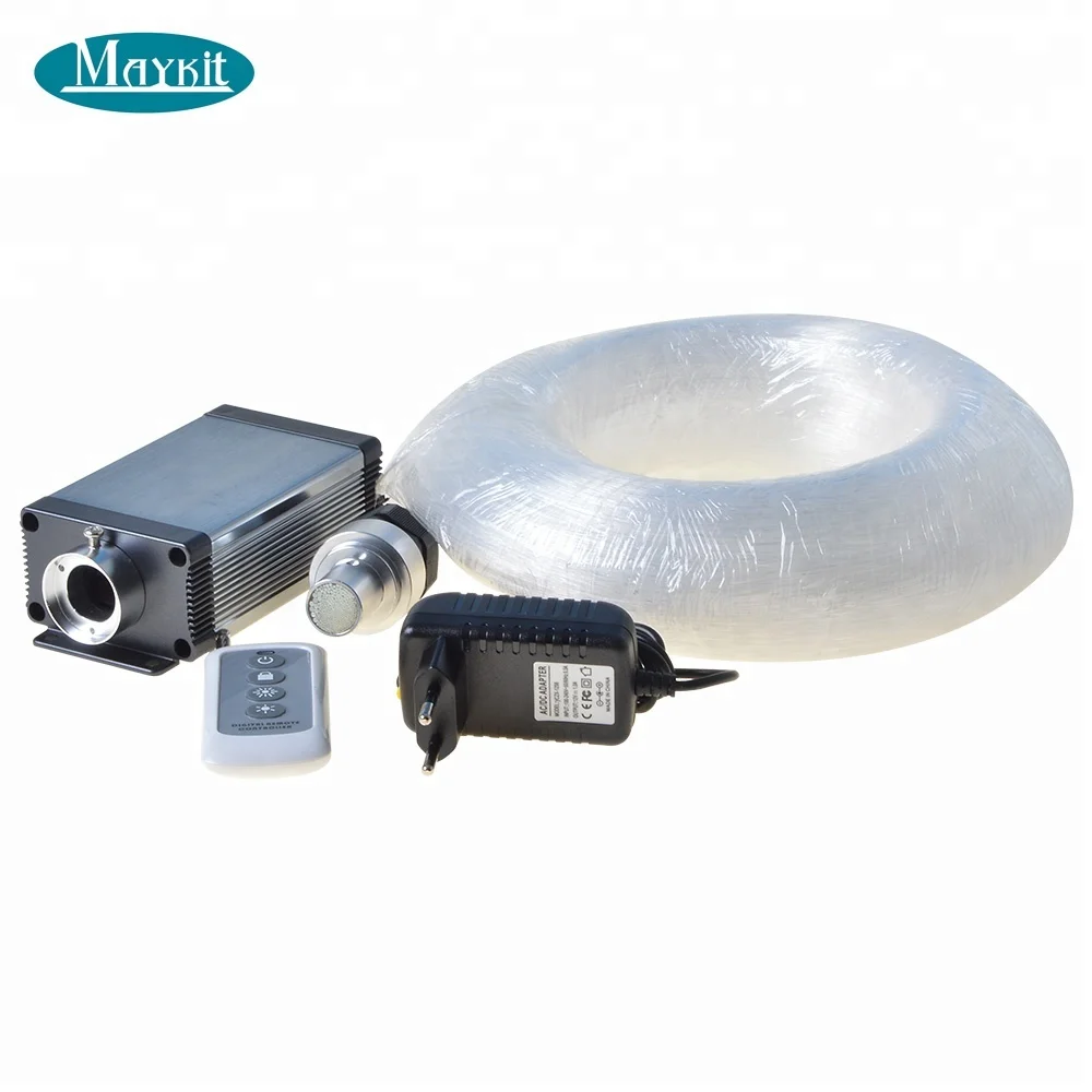 Mini size RGB 12V LED fiber optic light kit for starry sky