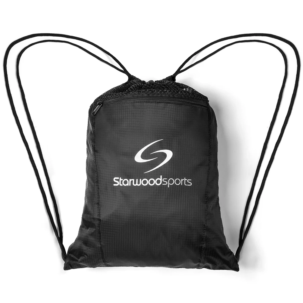 cheap custom gym bag 190T polyester drawstring bags