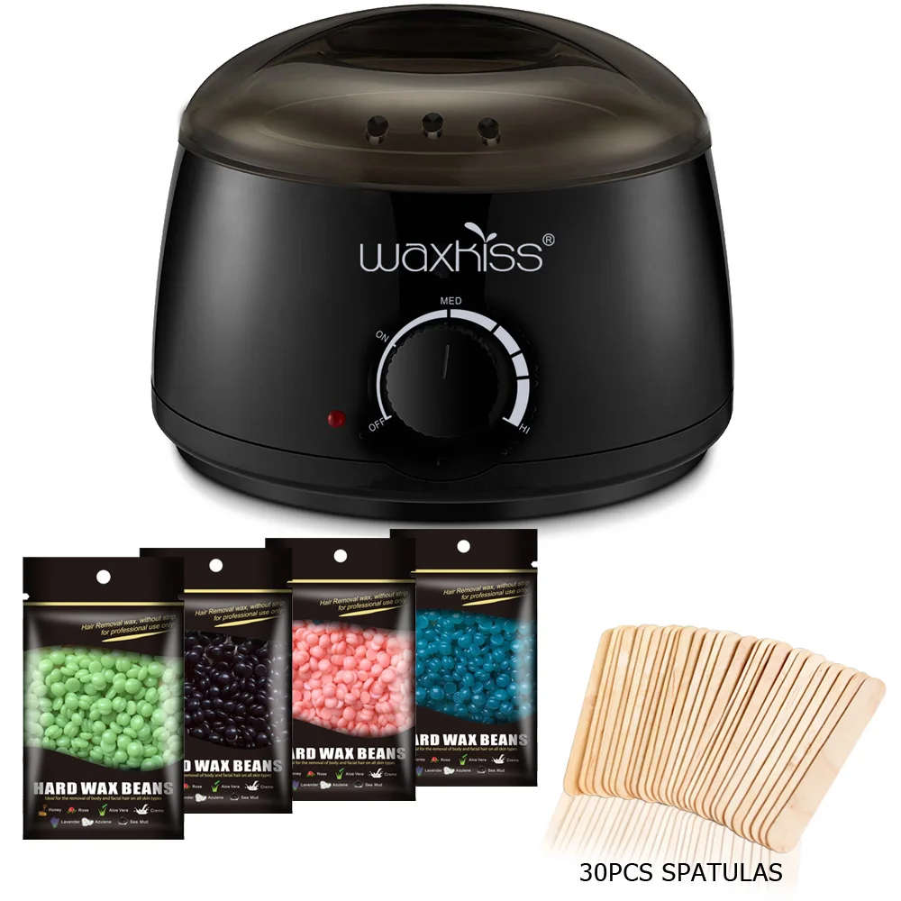 2021, оптовая продажа, восковой нагреватель для удаления волос, 500 мл, набор для депиляции воском