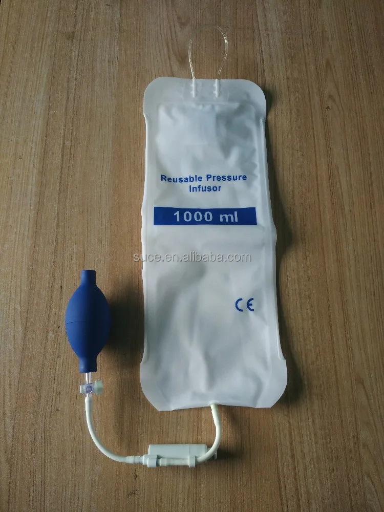 Disposable medical Pressure infusion bag/Pressure infuser bag