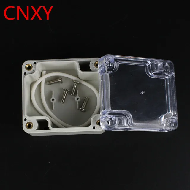 IP65 small clear plastic box enclosure electronic